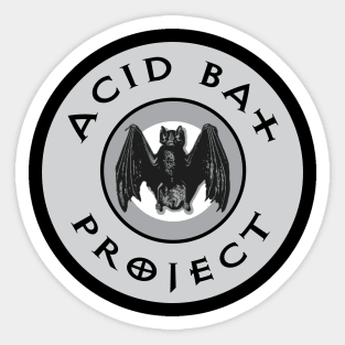 Acid Bat Logo Sticker